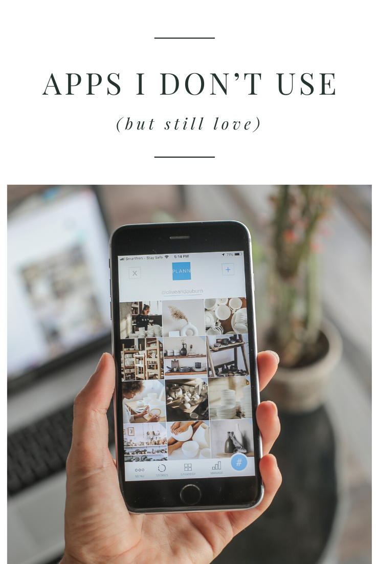 Apps I don’t use, but still, love