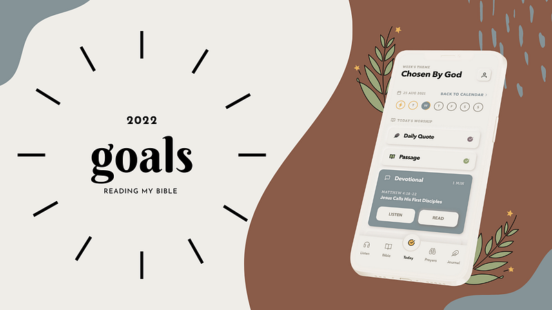 Tools & Apps to help you read your bible more intentionally