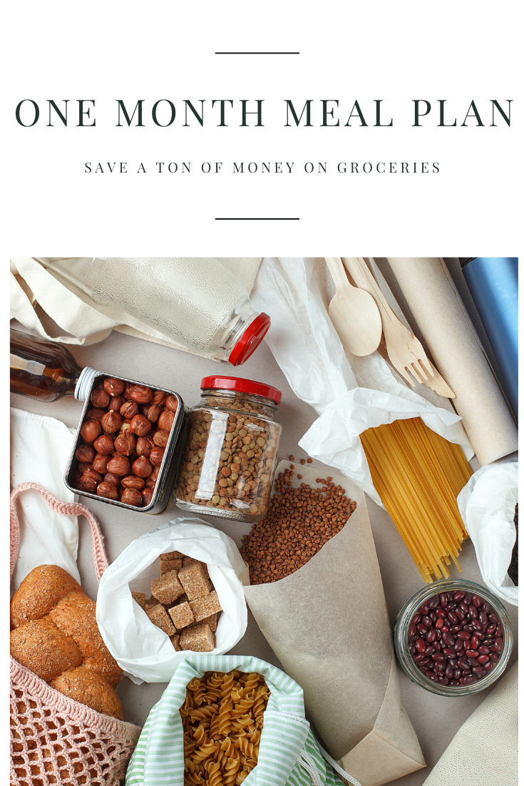 How to Meal Plan for an Entire Month & Save Money on Groceries