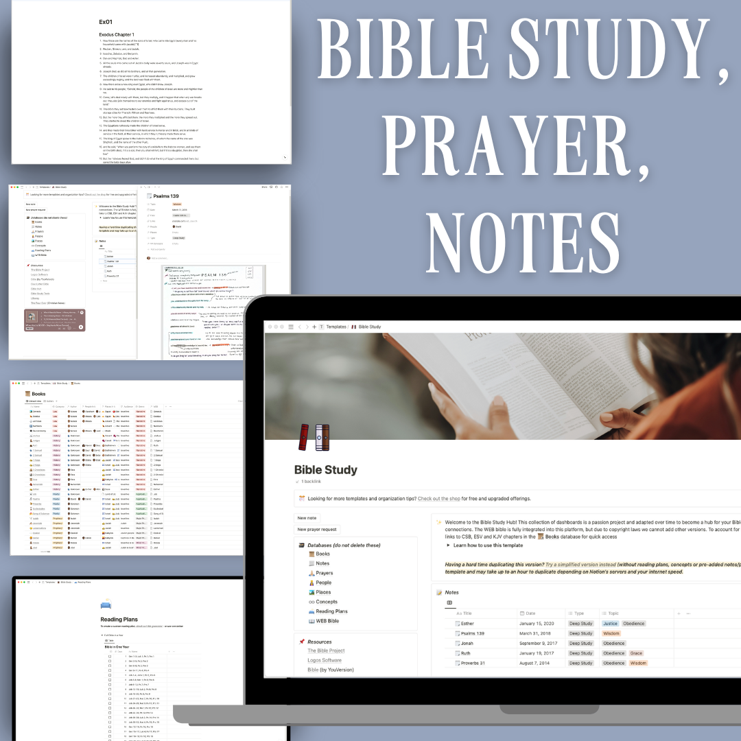 Bible Study Template